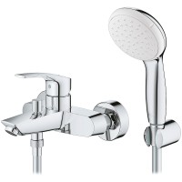 Смеситель для ванны Grohe Eurosmart 33302003 Хром латунь на стену