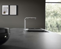 Смеситель для кухни Hansgrohe Aquno Select M81 73836000 Хром латунь