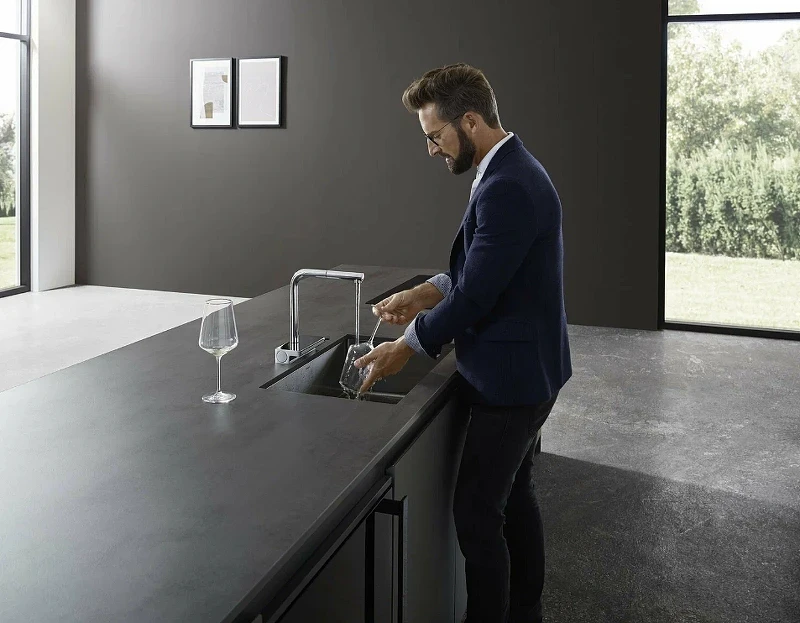 Смеситель для кухни Hansgrohe Aquno Select M81 73836000 Хром латунь