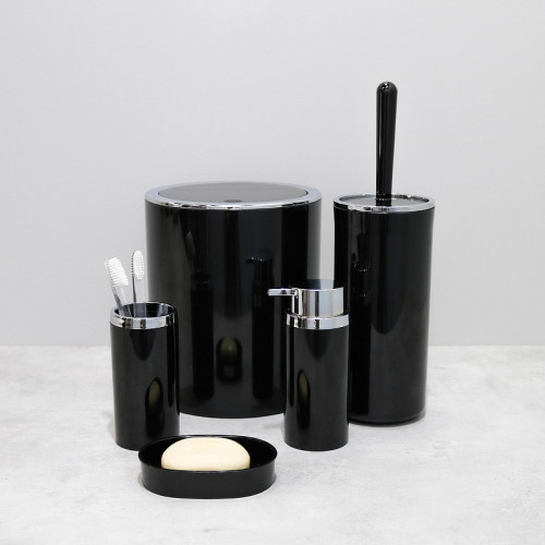 Мыльница Fixsen FX-454-4 цвет Черный