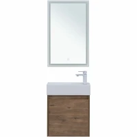 Комплект мебели для ванной Aquanet Nova Lite 50 302530 подвесной Дуб рустикальный МДФ / ЛДСП