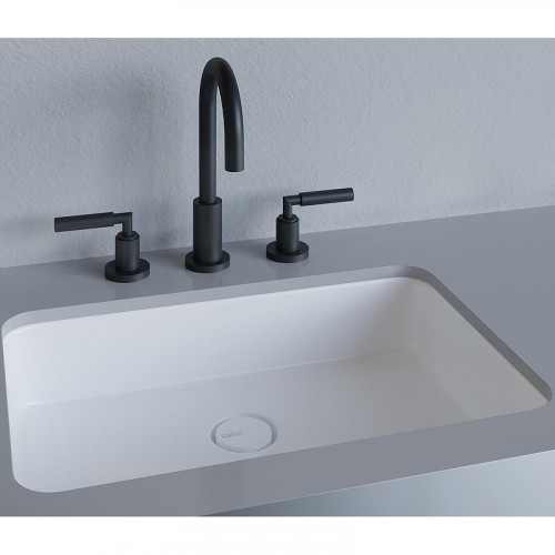 Раковина Salini Marea 55 09 1802209M Белая матовая искусственный камень (литьевой мрамор) встраиваемый