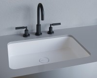Раковина Salini Marea 55 09 1802209M Белая матовая искусственный камень (литьевой мрамор) встраиваемый