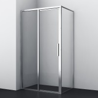 Душевой уголок WasserKRAFT Lopau 120x90 32S07L профиль Хром стекло прозрачное