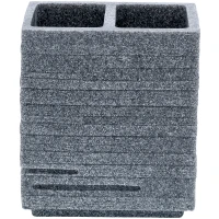 Стакан для зубных щеток Ridder Brick 22150207 Серый