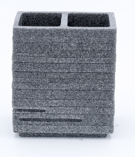 Стакан для зубных щеток Ridder Brick 22150207 Серый