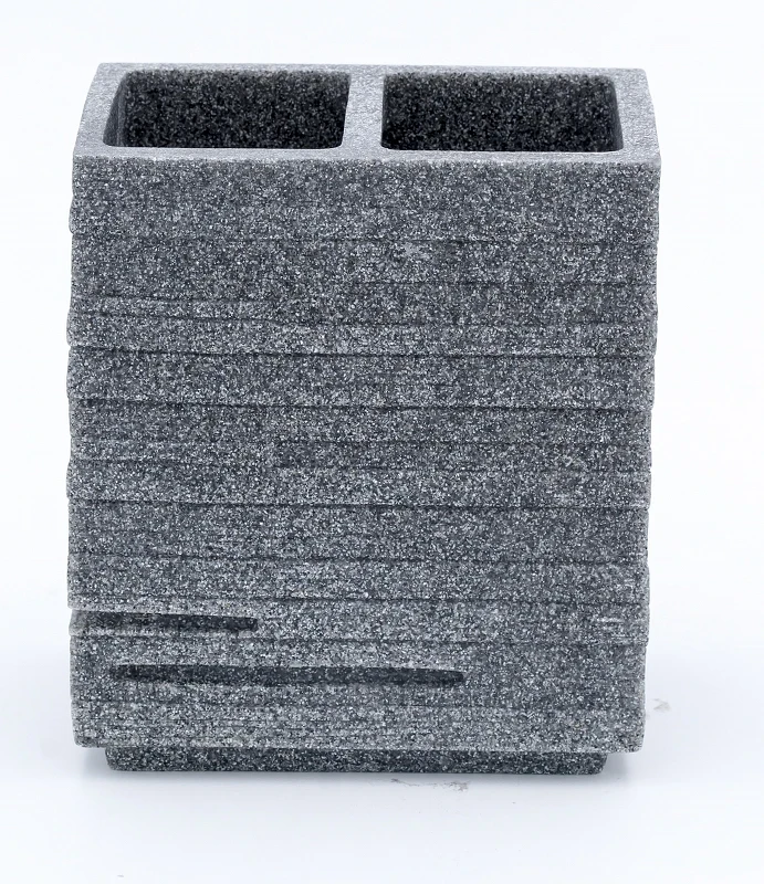 Стакан для зубных щеток Ridder Brick 22150207 Серый