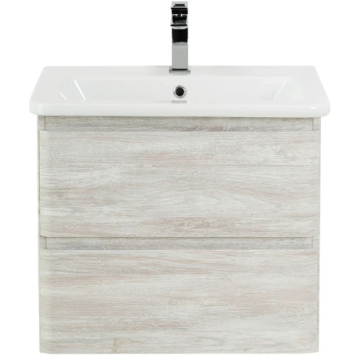 Тумба под раковину BelBagno 60 ALBANO-CER-600-2C-SO-RVB подвесная Rovere Vintage Bianco МДФ / ЛДСП