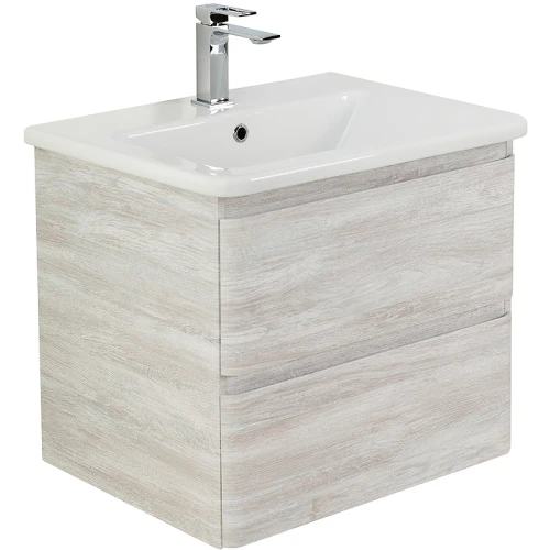 Тумба под раковину BelBagno 60 ALBANO-CER-600-2C-SO-RVB подвесная Rovere Vintage Bianco МДФ / ЛДСП