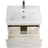 Тумба под раковину BelBagno 60 ALBANO-CER-600-2C-SO-RVB подвесная Rovere Vintage Bianco МДФ / ЛДСП