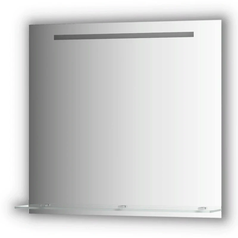 Зеркало Evoform Ledline-S 75х80 с подсветкой стекло