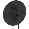 Комплект смесителей Paffoni Light KITLIG018NO071 Черный матовый латунь