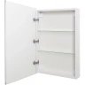 Зеркальный шкаф BelBagno 50 SPC-GRT-500/800-1A-LED-TCH с подсветкой Белый МДФ / ЛДСП, стекло
