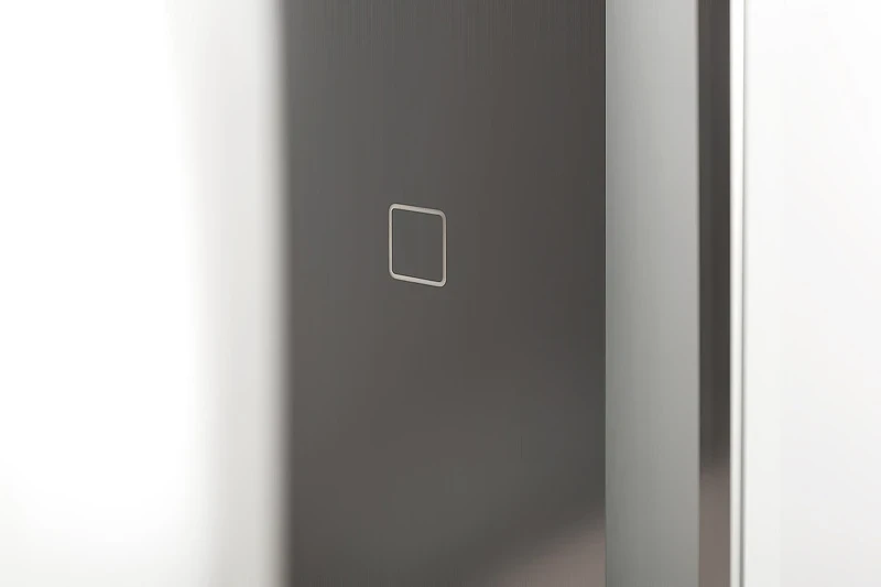 Зеркальный шкаф BelBagno 50 SPC-GRT-500/800-1A-LED-TCH с подсветкой Белый МДФ / ЛДСП, стекло