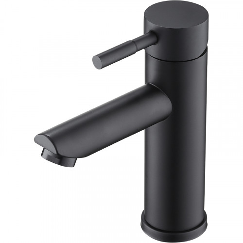 Смеситель для раковины Orange Steel M99-021b Черный матовый