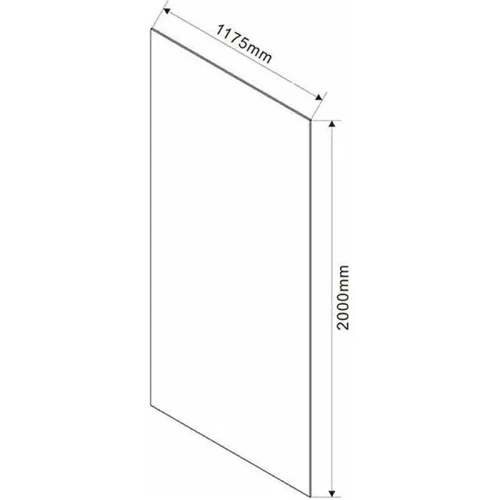 Душевая перегородка Vincea Walk-In VSG-1W120CL стекло прозрачное