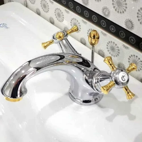 Смеситель для раковины Ideal Standard Reflection B9653LS Хром Золото
