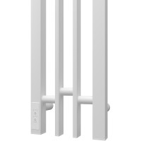 Электрический полотенцесушитель Point Фрея PN20728W П2 140x800 диммер слева Белый