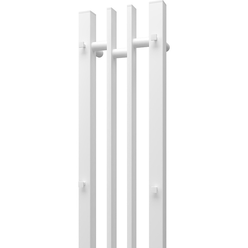 Электрический полотенцесушитель Point Фрея PN20728W П2 140x800 диммер слева Белый