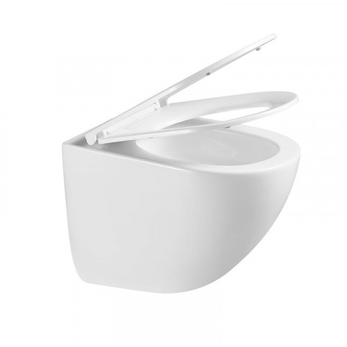 Унитаз Terminus Аврора 01WM49x36W подвесной цвет Белый с сиденьем Микролифт