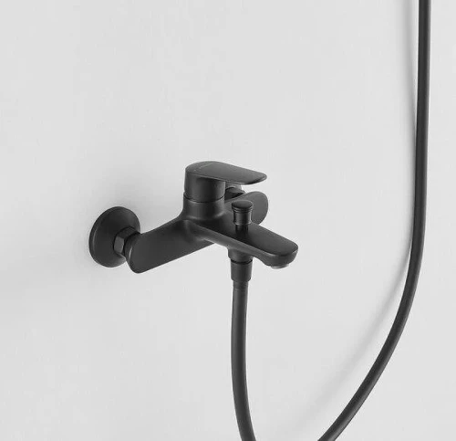 Смеситель для ванны Arrow AG3609MB цвет Черный матовый