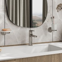 Смеситель для раковины WasserKRAFT Spree 1403 Никель латунь однорычажный