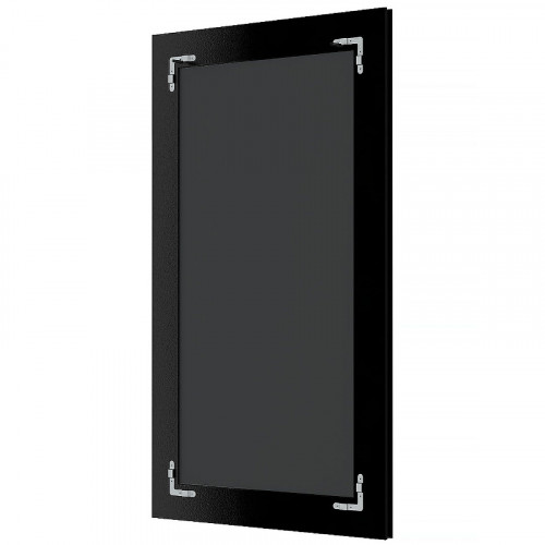 Зеркало Evoform Exclusive 89х59 BY 3423 с фацетом в багетной раме - Вензель серебряный 101 мм стекло