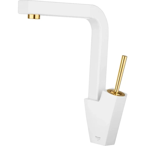 Смеситель для кухни Shouder Tiffany 0210516 Слоновая кость Золото