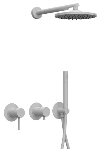 Душевая система Remer X Style X96S02OBO цвет Белый матовый