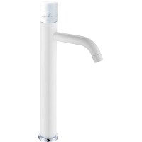 Смеситель для раковины Boheme Stick 122-W-MR-WHITE Белый латунь