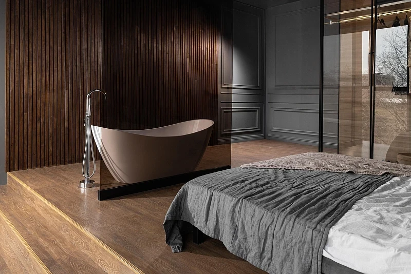 Ванна из искусственного камня Marmo Bagno Верона 170х80 MB-VR170x80 цвет Белый