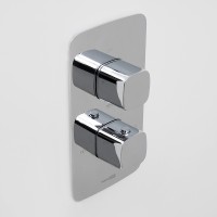 Смеситель для душа WasserKRAFT Naab 8644 Thermo с термостатом Хром латунь встраиваемый