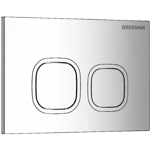 Кнопка смыва для инсталляции Grossman Cosmo 700.K31.02.100.100 цвет Хром глянцевый