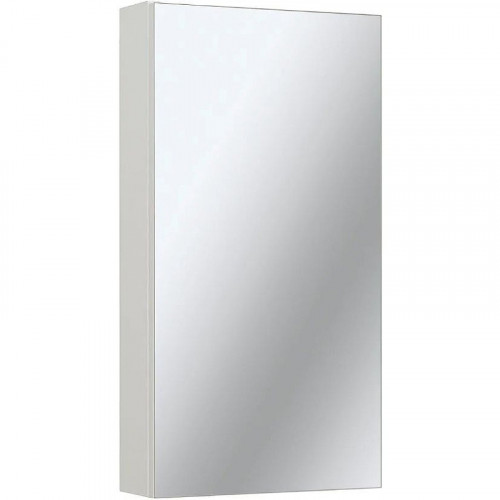 Зеркальный шкаф Runo Лада 40 00-00001192 Белый МДФ / ЛДСП, стекло
