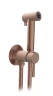 Гигиенический душ со смесителем AltroBagno Modern 060123 BC цвет Медь матовая