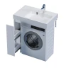 Раковина Stella Polar Солярис 80 R SP-00002036 на стиральную машину цвет Белый
