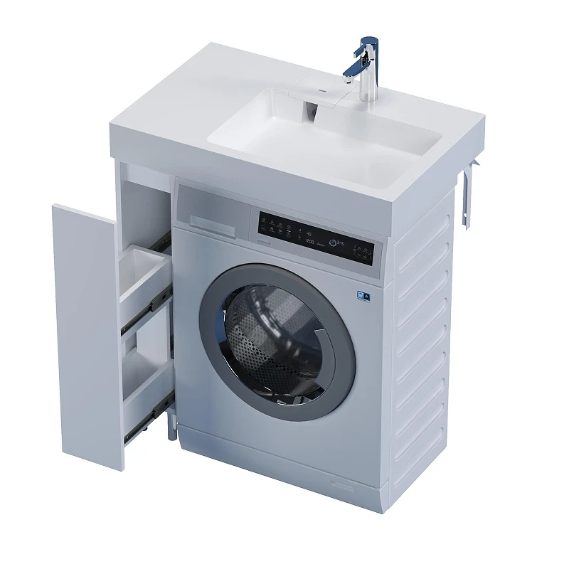 Раковина Stella Polar Солярис 80 R SP-00002036 на стиральную машину цвет Белый