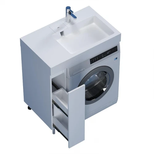 Раковина Stella Polar Солярис 80 R SP-00002036 на стиральную машину цвет Белый