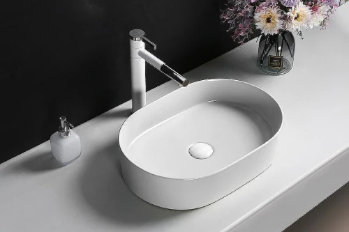 Раковина накладная Ceruttispa CR0055B 50 10440 Белая