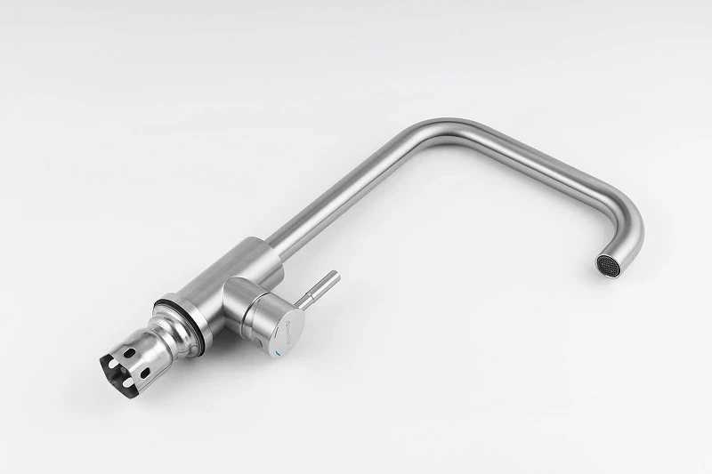 Смеситель для кухни Knotlor Streamline SS-01/1 цвет Матовая сталь