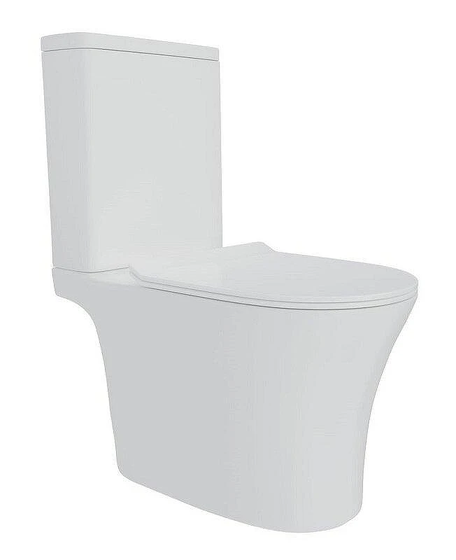 Унитаз компакт Corpa Nera Donelli S CN40810 с бачком и сиденьем Микролифт