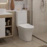 Унитаз компакт Corpa Nera Donelli S CN40810 с бачком и сиденьем Микролифт