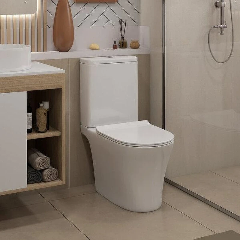 Унитаз компакт Corpa Nera Donelli S CN40810 с бачком и сиденьем Микролифт
