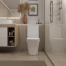 Унитаз компакт Corpa Nera Donelli S CN40810 с бачком и сиденьем Микролифт