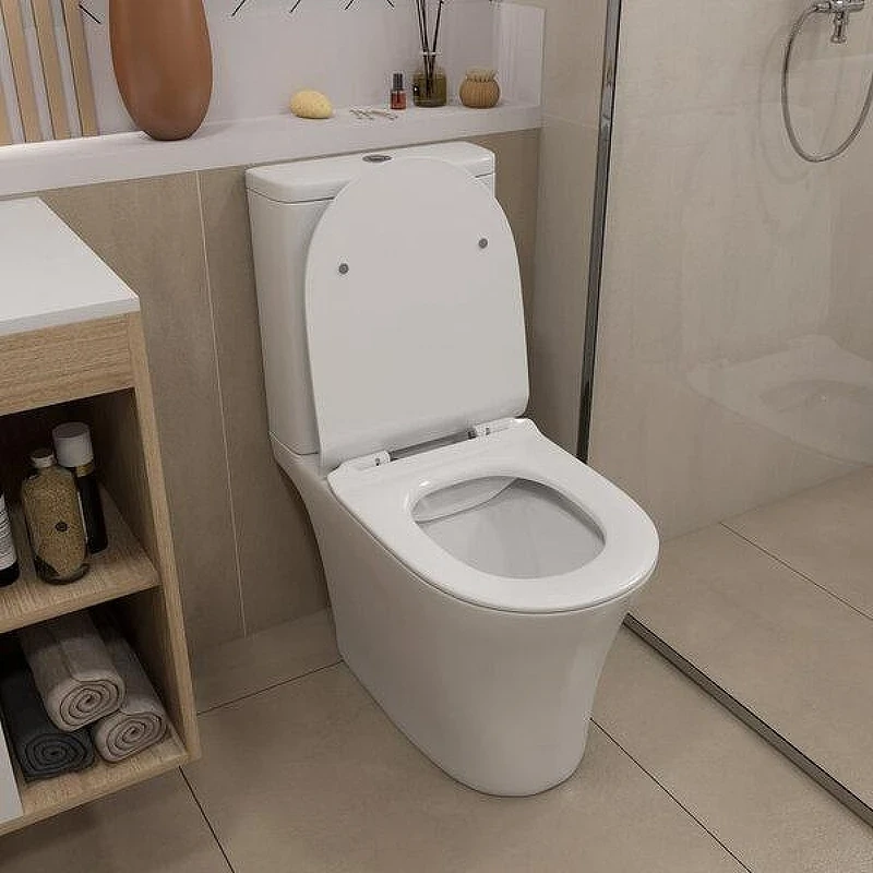Унитаз компакт Corpa Nera Donelli S CN40810 с бачком и сиденьем Микролифт