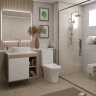 Унитаз компакт Corpa Nera Donelli S CN40810 с бачком и сиденьем Микролифт