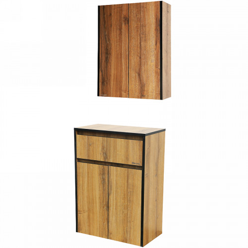 Тумба Bellezza Бруно 60 4632209090498 Табакко МДФ / ЛДСП