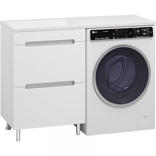 Тумба с раковиной Misty Байкал 120 L УТ000014754 Белая