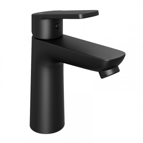 Смеситель для раковины Abelsberg Lineara UNF23508MB цвет Вулканический черный