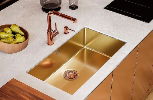 Кухонная мойка Alveus Quadrix 60 Monarch Bronze 740x400x200 1117479 Бронза нержавеющая сталь встраиваемый